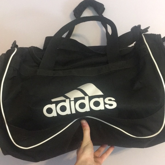 adidas Other - Black and Silver Adidas Duffle/Gym Bag
